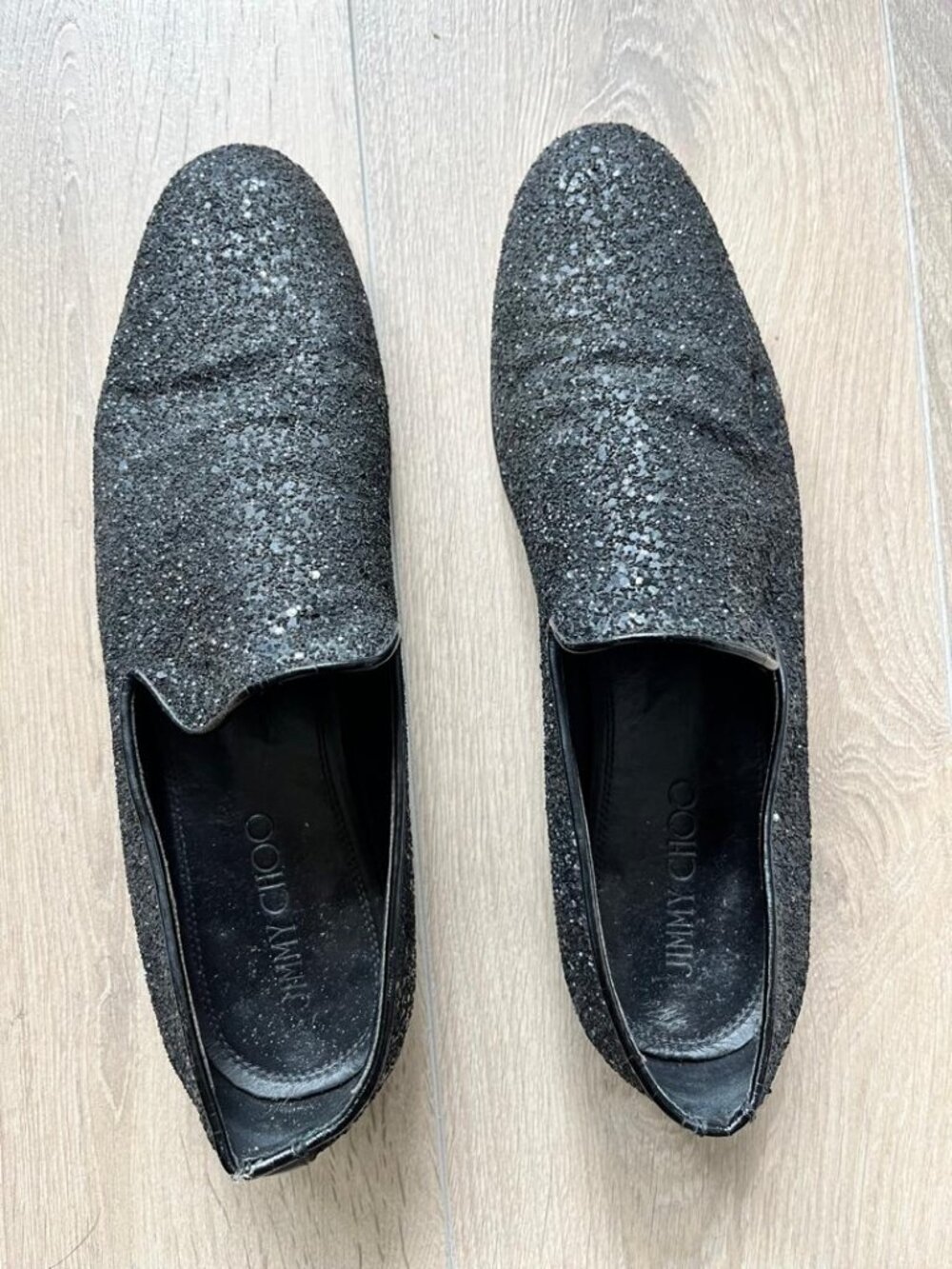 Jimmy Choo Men's Glitter Loafers